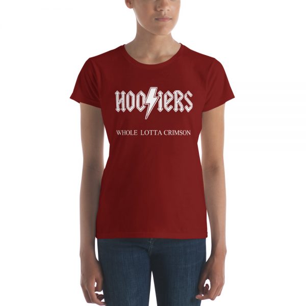 Hoosiers Metal Ladies T-Shirt