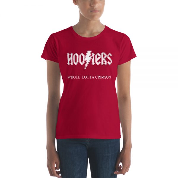 Hoosiers Metal Ladies T-Shirt - Image 4