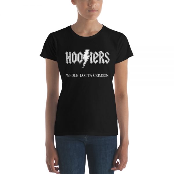 Hoosiers Metal Ladies T-Shirt - Image 2